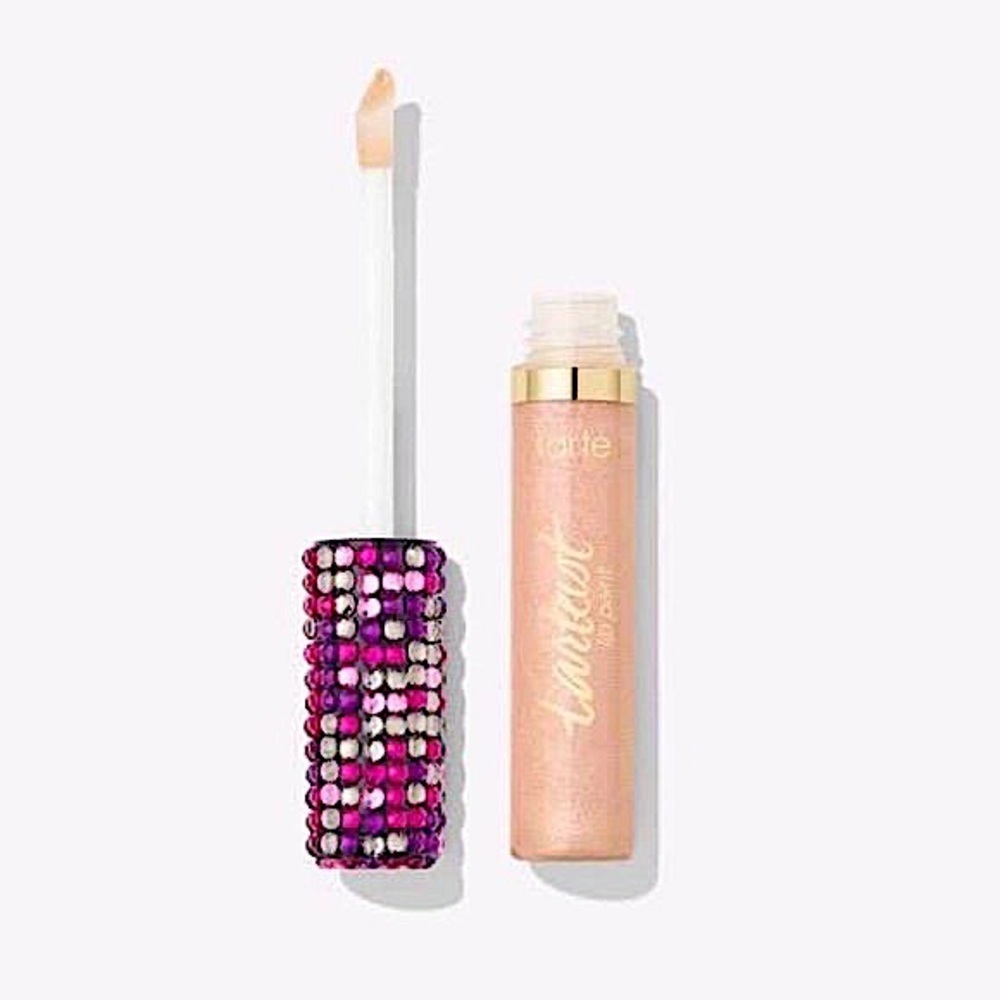 Tarte Tarteist Bedazzled Lip Paint Sparkly Top Coat Transparent Gloss “Tinsel”